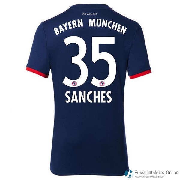 Bayern München Trikot Auswarts Sanches 2017-18 Fussballtrikots Günstig